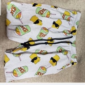 Bart Simpson Pajama Pants Size Small